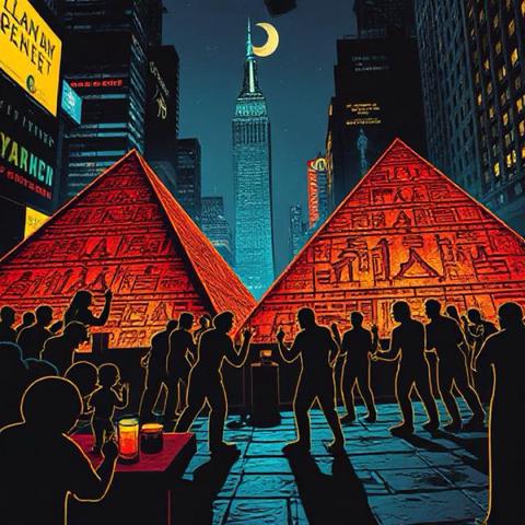Blockchain Pyramid 